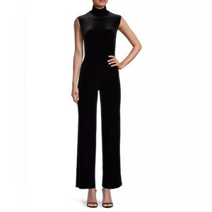 NWT Norma Kamali Turtle Sleeveless Jumpsuit